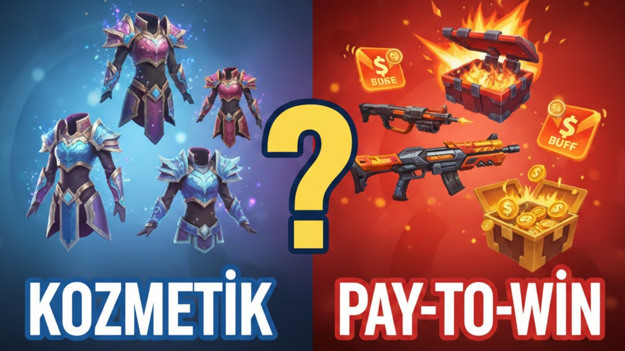 Kozmetik ve Pay-to-Win Arasındaki Fark Nedir?