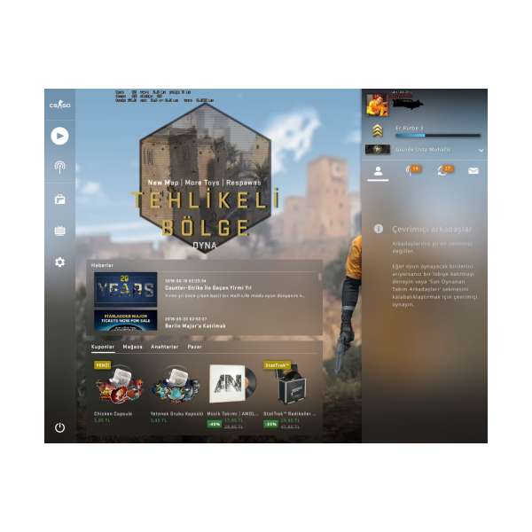 Csgo Dmg Guzide Hesap Satin Al En Ucuz Indirimli Fiyat Aninda Teslimat