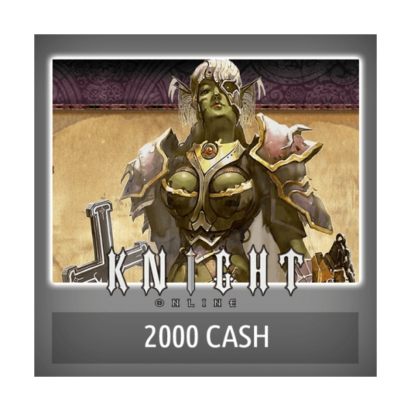  Knight Online 2000 Cash