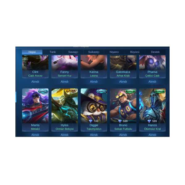 Mobile Legends Elmas Satin Al