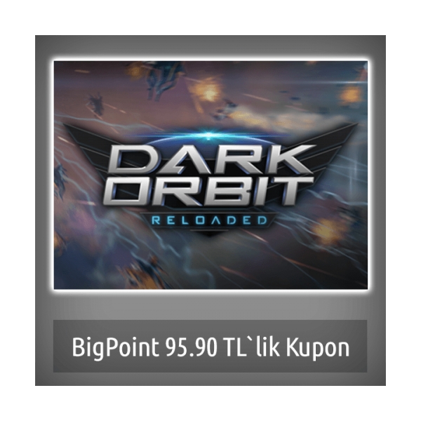  DarkOrbit 96.90 TLlik Kupon