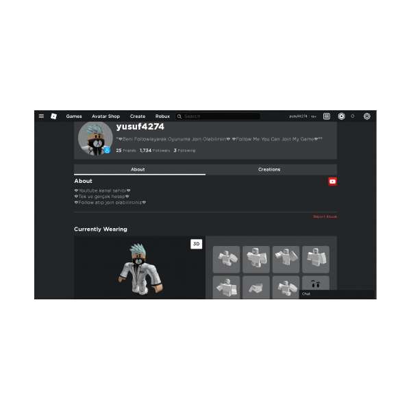2800 Robux Harcanmis Hesap Satin Al En Ucuz Indirimli Fiyat Aninda Teslimat