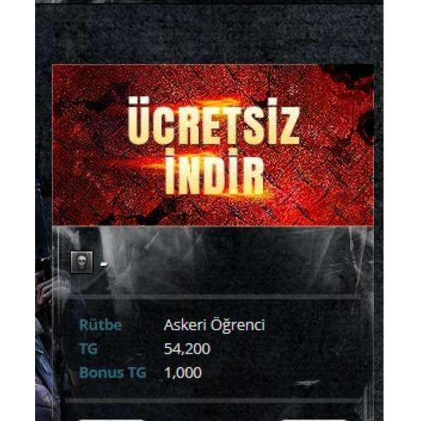  55,200 TG Mevcut Hesap