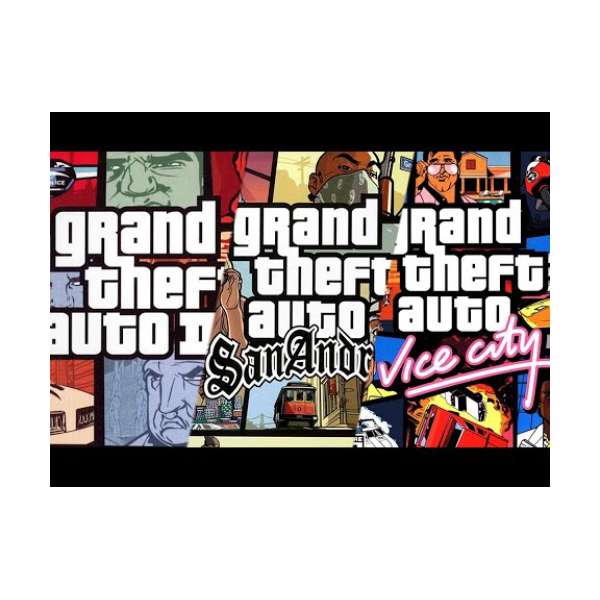  GTA Vice city-San Andreas-GTA 3