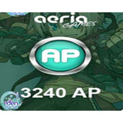  Eden Eternal 3240 Aeria Points