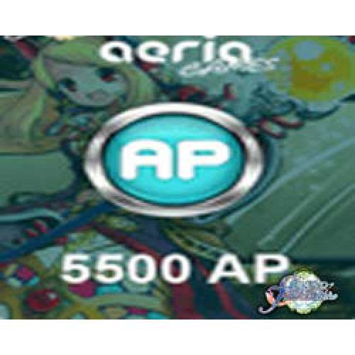  Grand Fantasia 5500 Aeria Points