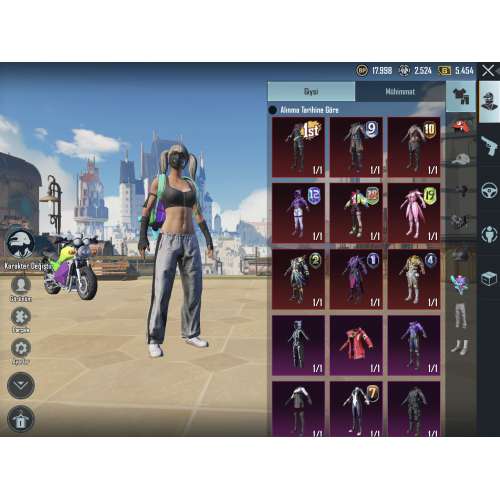 pubg mobile satilik hesap en ucuz satin al