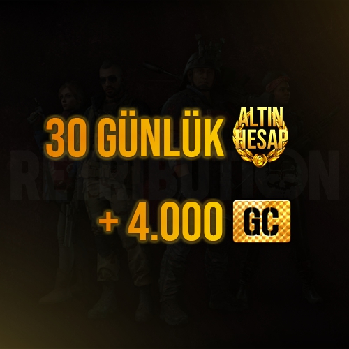  RetributionZ 30 GÜN GOLD PREMIUM
