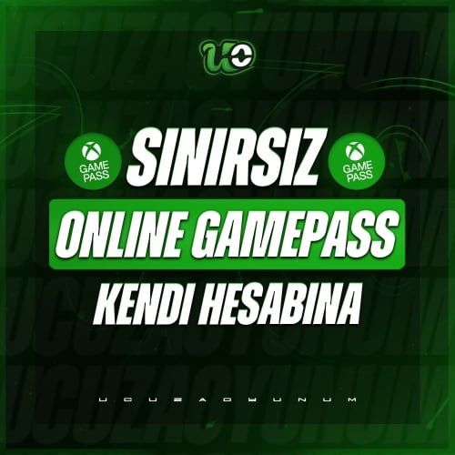  Kendi Hesabınıza SINIRSIZ Online GamePass Microsoft + Garanti