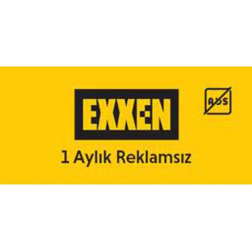  Exxen 1 Aylık Reklamsız