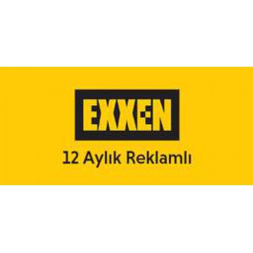  Exxen 12 Aylık Reklamlı