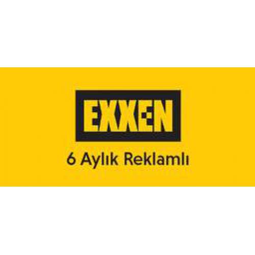  Exxen 6 Aylık Reklamlı