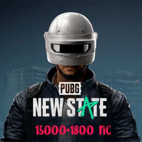  Pubg New State 15000 NC + 1800 Bonus