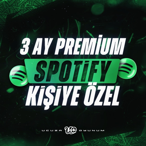  Kendi Hesabınıza - 3 Aylık Spotify Premium Kodu