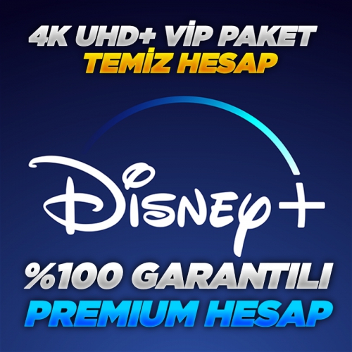  1 AY GARANTİ + HD DİSNEY PLUS HESABI