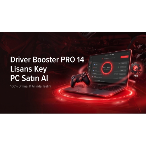  Driver Booster PRO 14 Lisans Key PC Satın Al