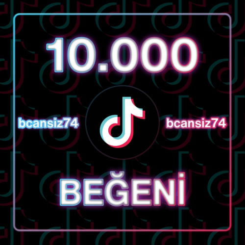  ⭐ Kaliteli, 10.000 TikTok Beğeni