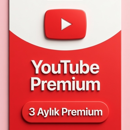  YouTube Premium 3 Ay  Reklamsız İzleme + YouTube Music