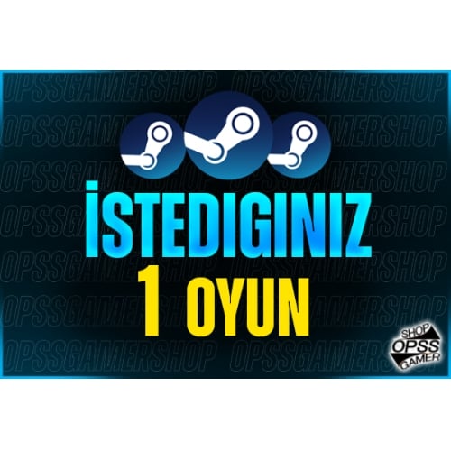  İstediğiniz 1 Oyun + Garanti