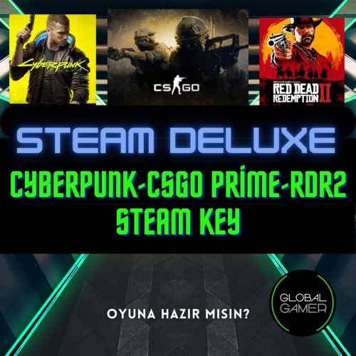  STEAM CYBERPUNK-FİFA 22-CSGO PRİME RANDOM  KEY