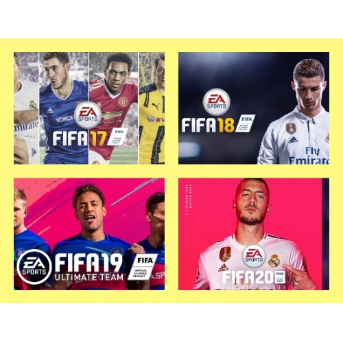  Fifa 17 + Fifa 18 + Fifa 19 + Fifa 20 + Garanti