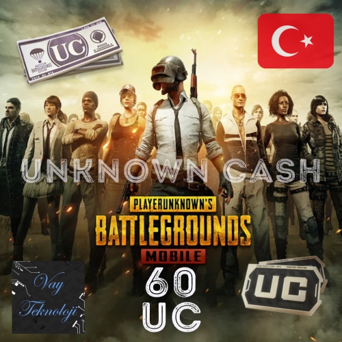  PUBG Mobile 60 UC Türkiye