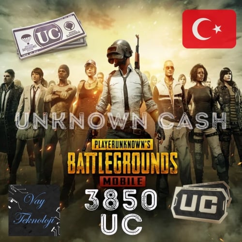  PUBG Mobile 3850 UC ID Türkiye