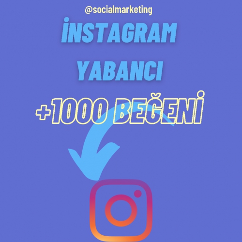  instagram Yabancı Bageni + Erişim + Gösterim 