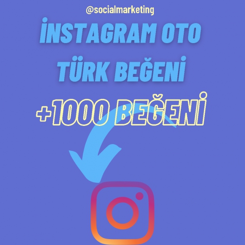  instagram oto türk beğeni