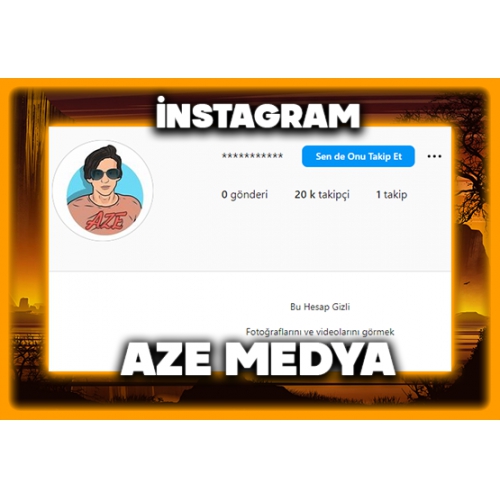  20 K instagram Hesap