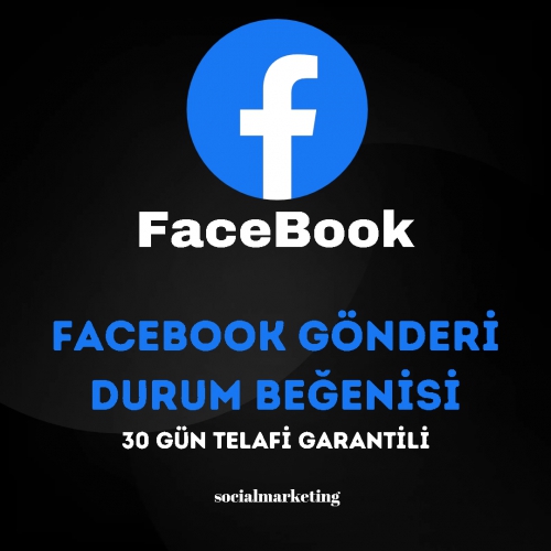  Facebook Gönderi  Durum Beğenisi 30 Gün Garantili Doğal Artar