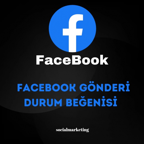  Facebook Gönderi  Durum Beğenisi  Max 100K