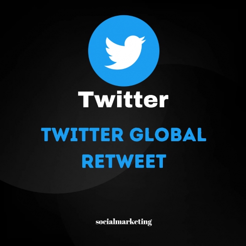  Twitter Global Retweet  Max 3K  100 Gerçek Kullanıcılar