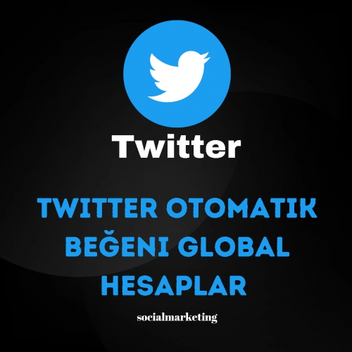  Twitter Otomatik Beğeni  Max 5K  Global Hesaplar