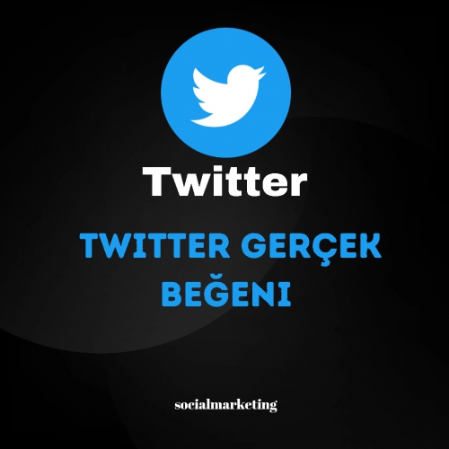  Twitter Gerçek Beğeni  Max 5K  Global Kullanıcılar