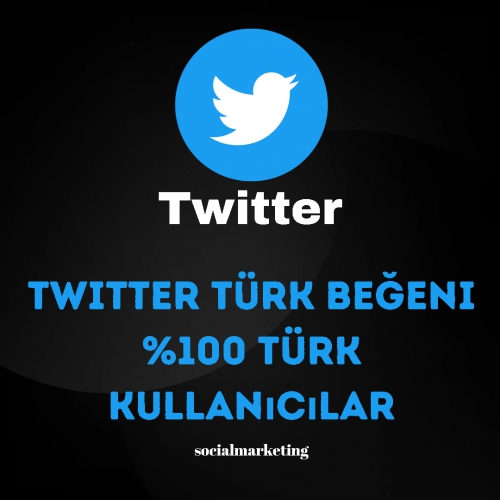  Twitter Türk Beğeni ??  Max 100  100 Türk Kullanıcılar