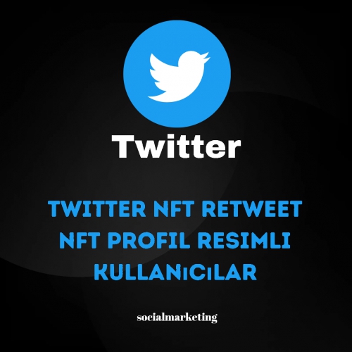  Twitter NFT Retweet  Max 2K  NFT Profil Resimli Kullanıcılar