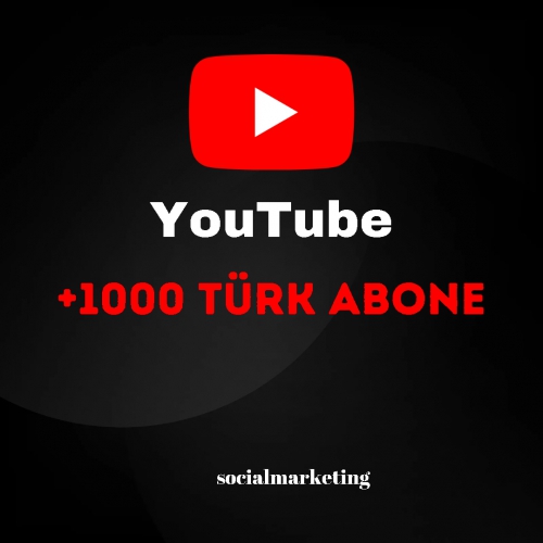  YouTube Türk Abone  Max 2K  100 Gerçek Türk Kullanıcılar