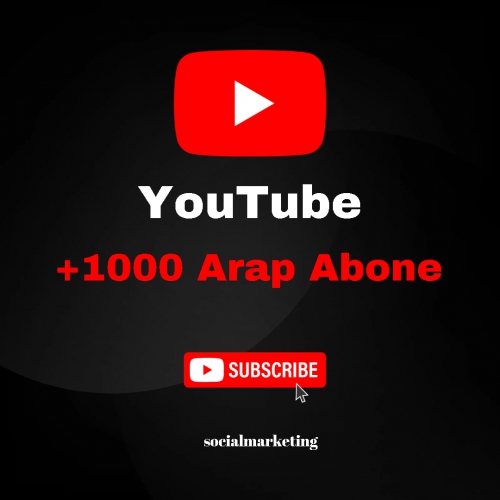 YouTube Abone  Max 20K  yüzde 100 Arap Kullanıcılar  30 Gün  Telafili