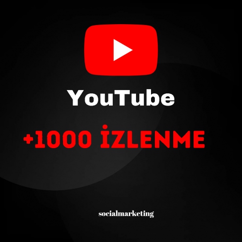  YouTube İzlenme  Max 100M  2 Dakika İzler  30 Gün  Telafili