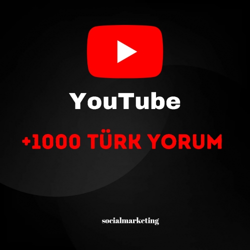  YouTube Türk Yorum  Max 200  yüzde 100 Türk Kullanıcılar