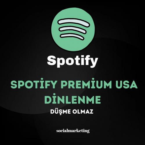  Spotify Premium USA Dinlenme  Düşme Olmaz