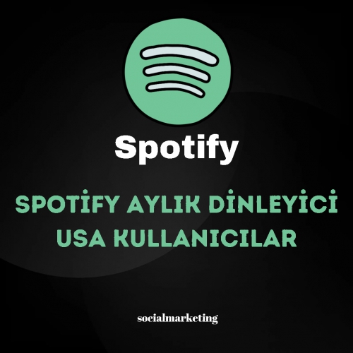  Spotify Aylık Dinleyici  USA Kullanıcılar