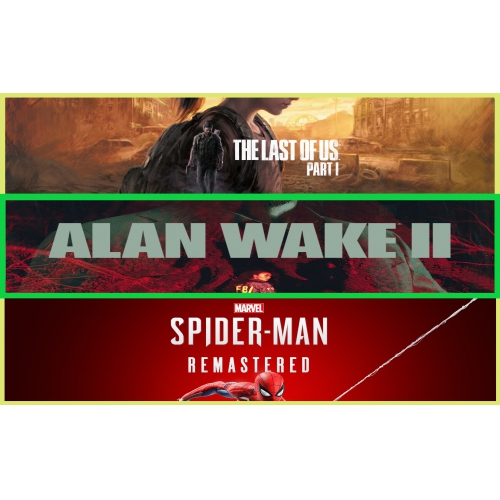  The Last of Us Part I + Spider R + CyberPunk