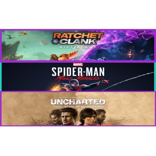  Ratchet  Clank + Miles Morales + Uncharted