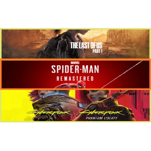  The Last of Us Part I + Spider R + CyberPunk