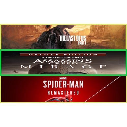  The Last of Us Part I + Mirage + Spider