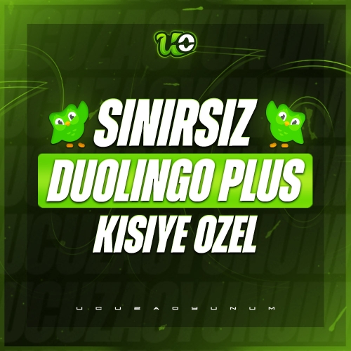  Kendi Hesabınıza - Sınırsız Duolingo Plus