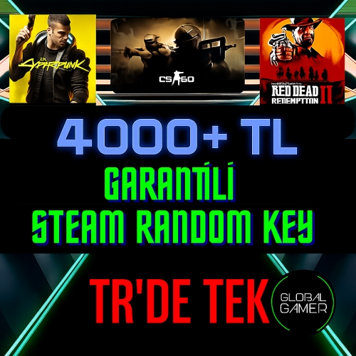  4000+ TL GARANTİLİ STEAM KEY !TR\\DE EN UYGUN!