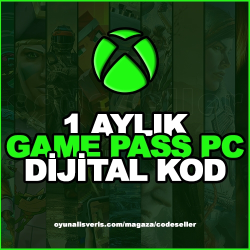  GAME PASS PC - 1 AYLIK KOD - OTO TESLİMAT